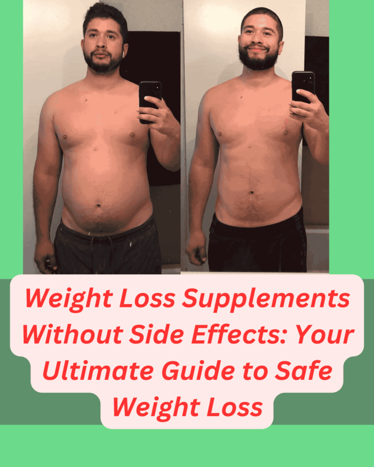 Weight Loss Supplements Without Side Effects